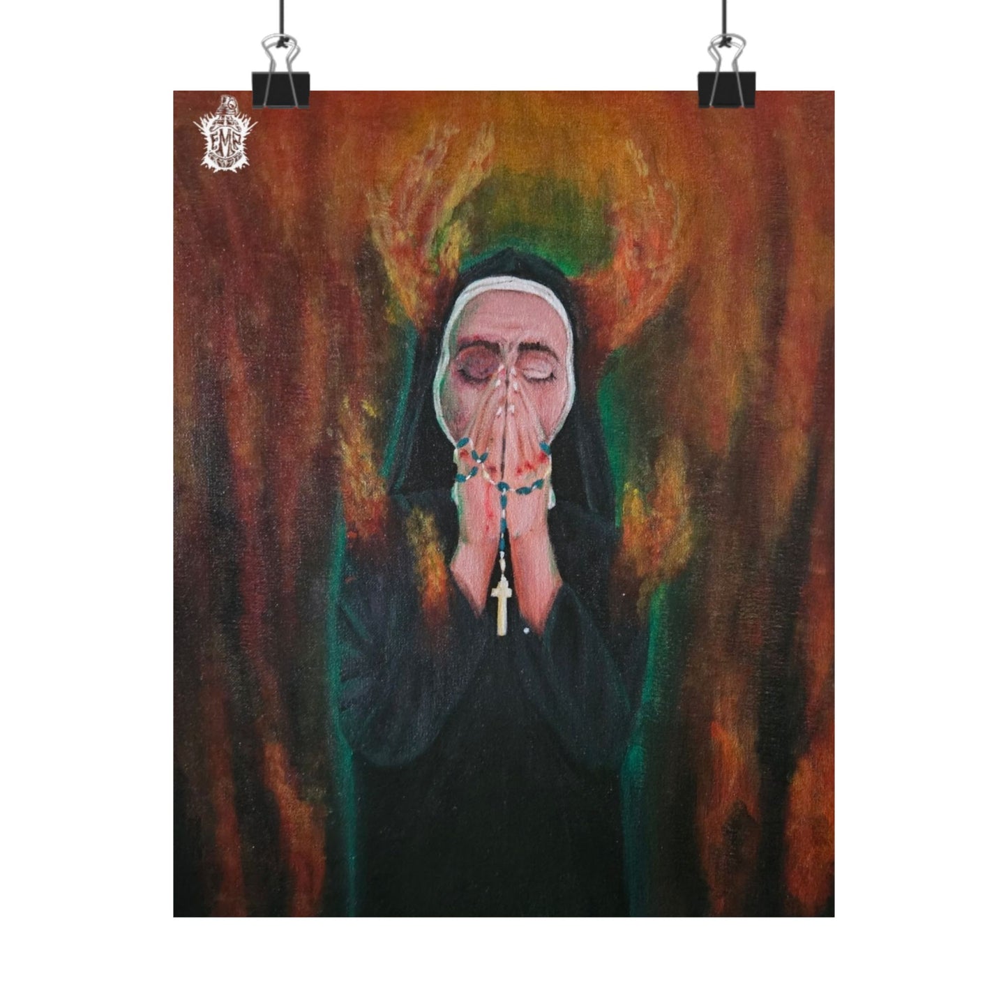 Patience of a Saint - Spiritual Matte Vertical Poster