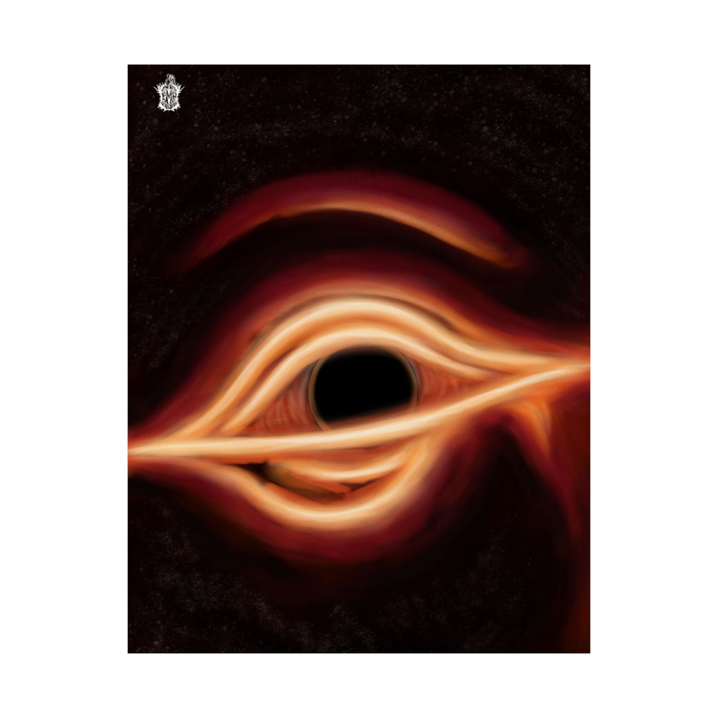 Eye of God - Cosmic Eye Matte Vertical Poster