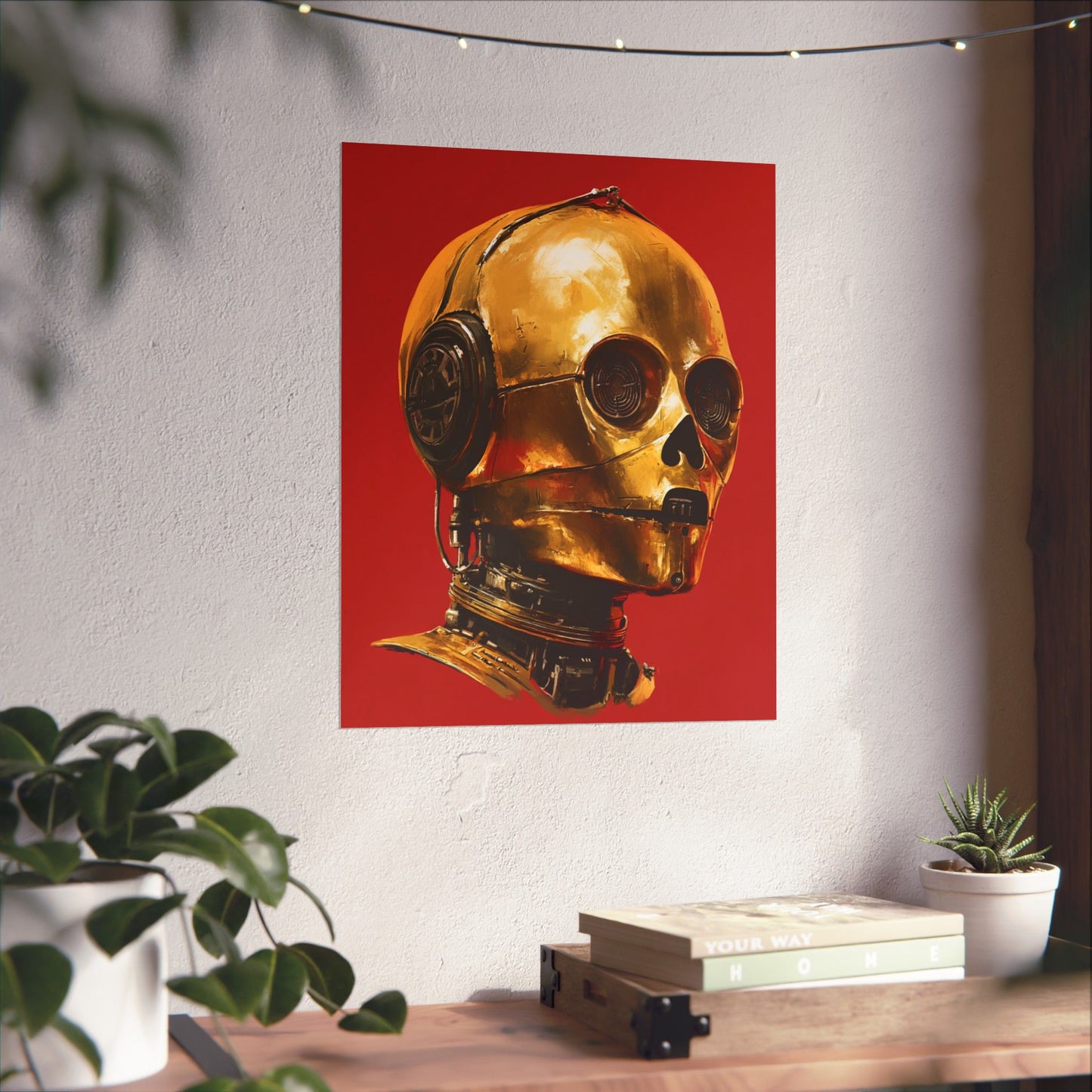 Retro Robot Matte Vertical Posters - Unique Wall Art for Sci-Fi Lovers