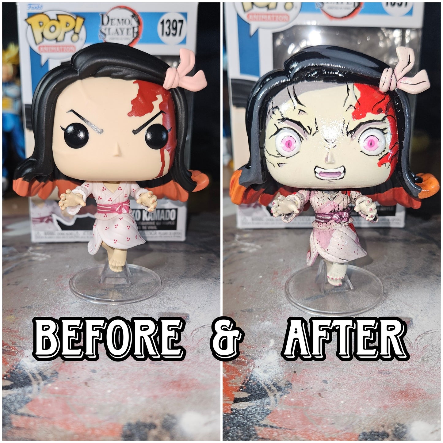 Demon Girl Repaint Figure