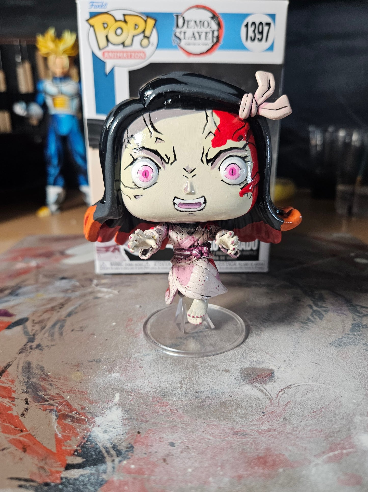 Demon Girl Repaint Figure
