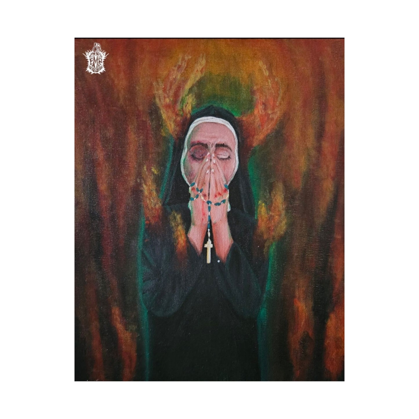 Patience of a Saint - Spiritual Matte Vertical Poster