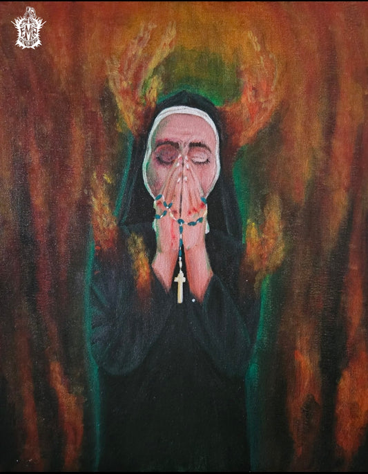 Patience of a Saint - Spiritual Matte Vertical Poster