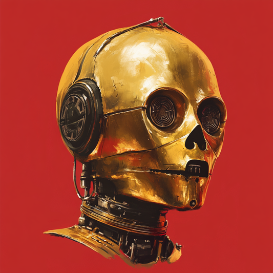 Retro Robot Matte Vertical Posters - Unique Wall Art for Sci-Fi Lovers