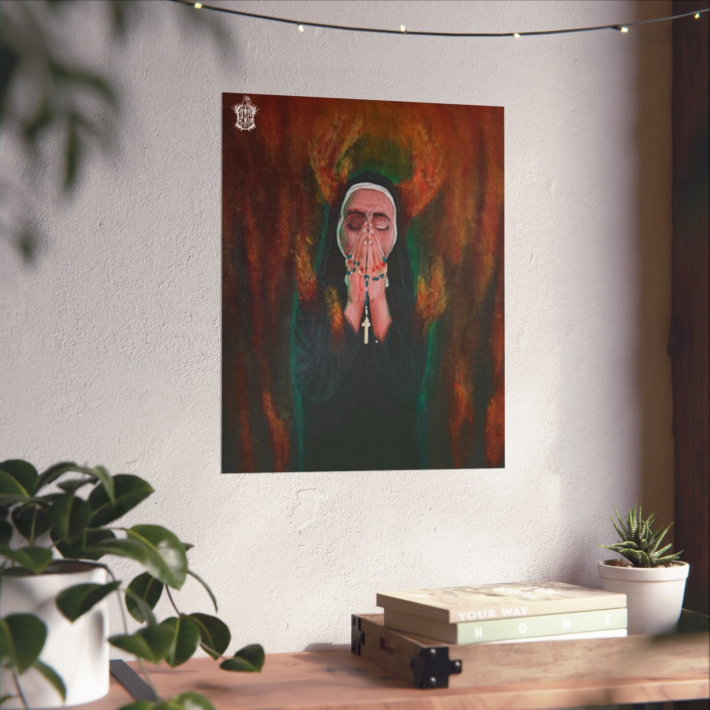Patience of a Saint - Spiritual Matte Vertical Poster