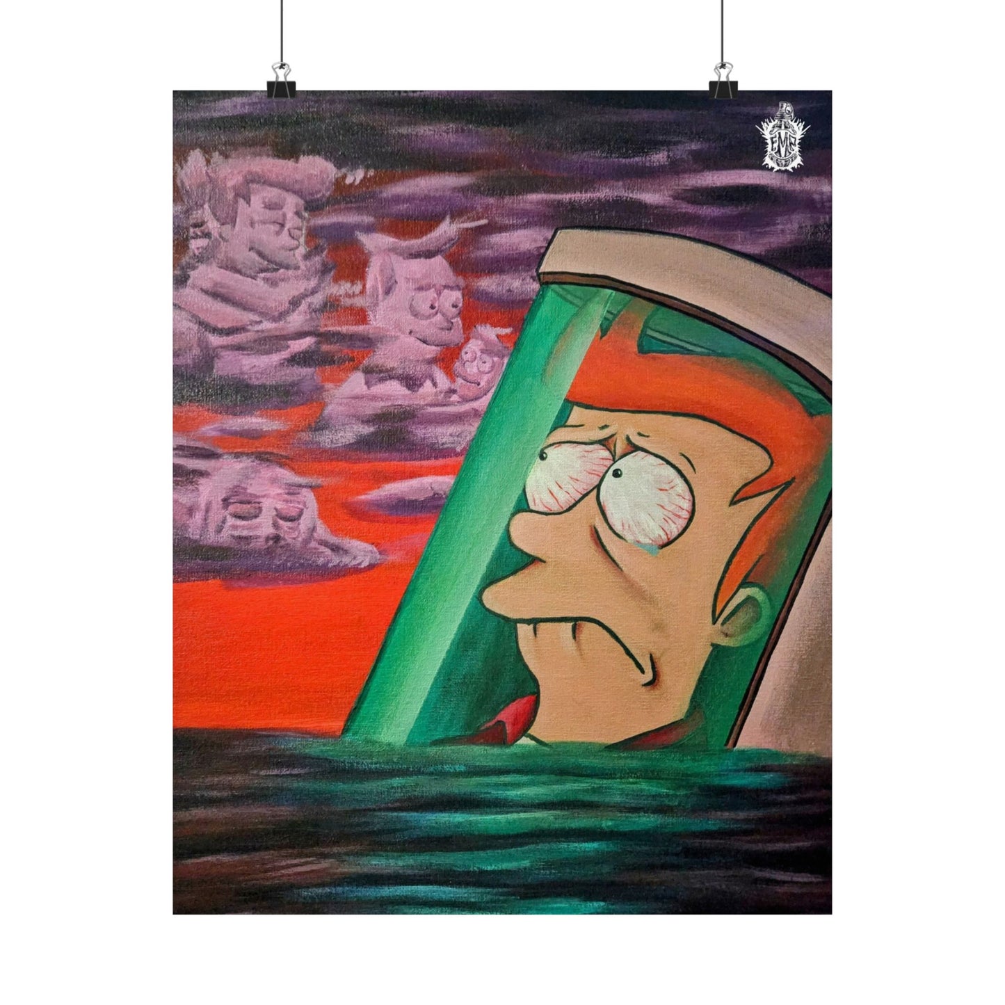 Missed Out - Melancholic Matte Vertical Poster