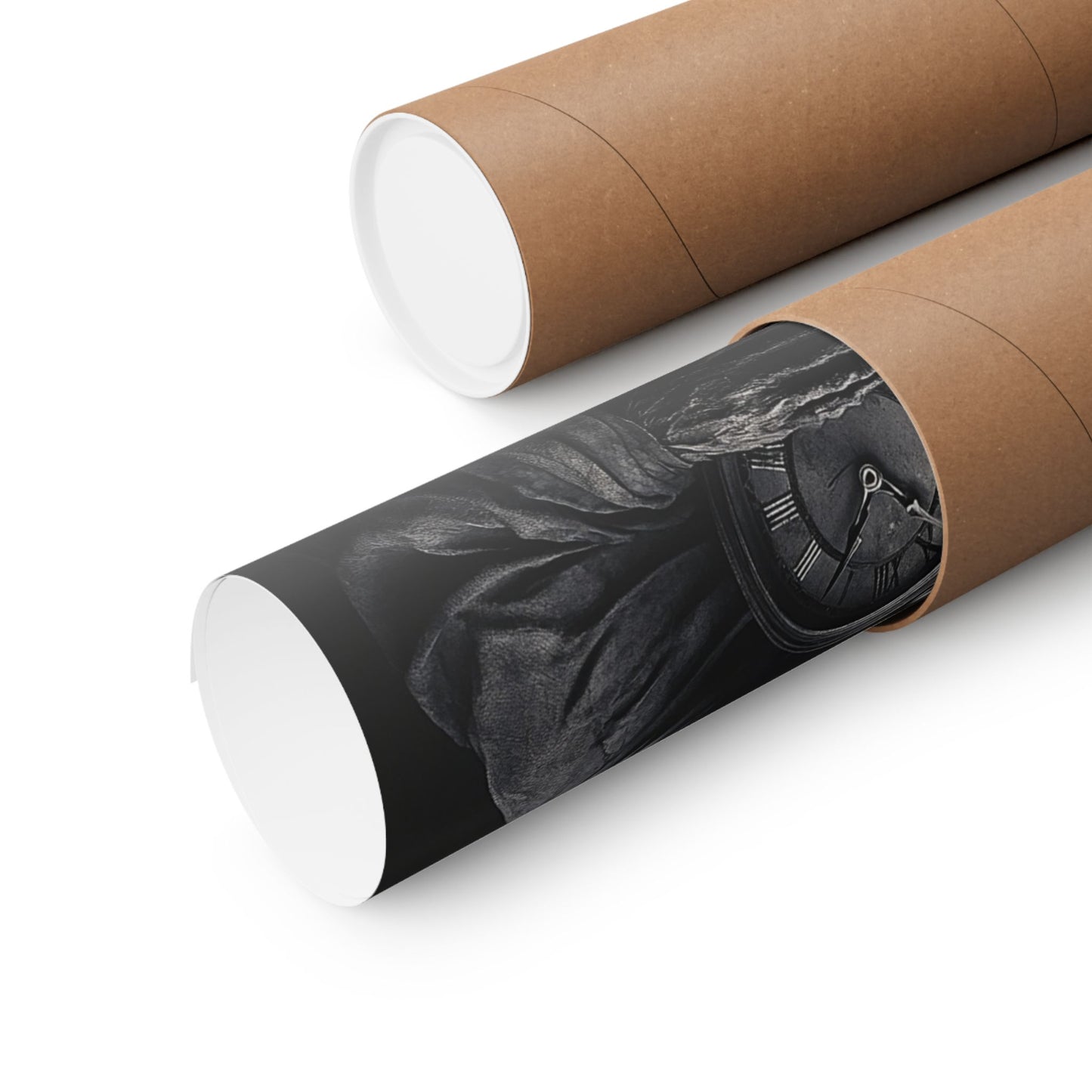Gothic Grim Reaper Poster | Dark Art Home Decor | Matte Vertical Print