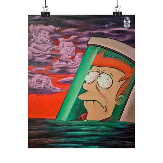 Missed Out - Melancholic Matte Vertical Poster