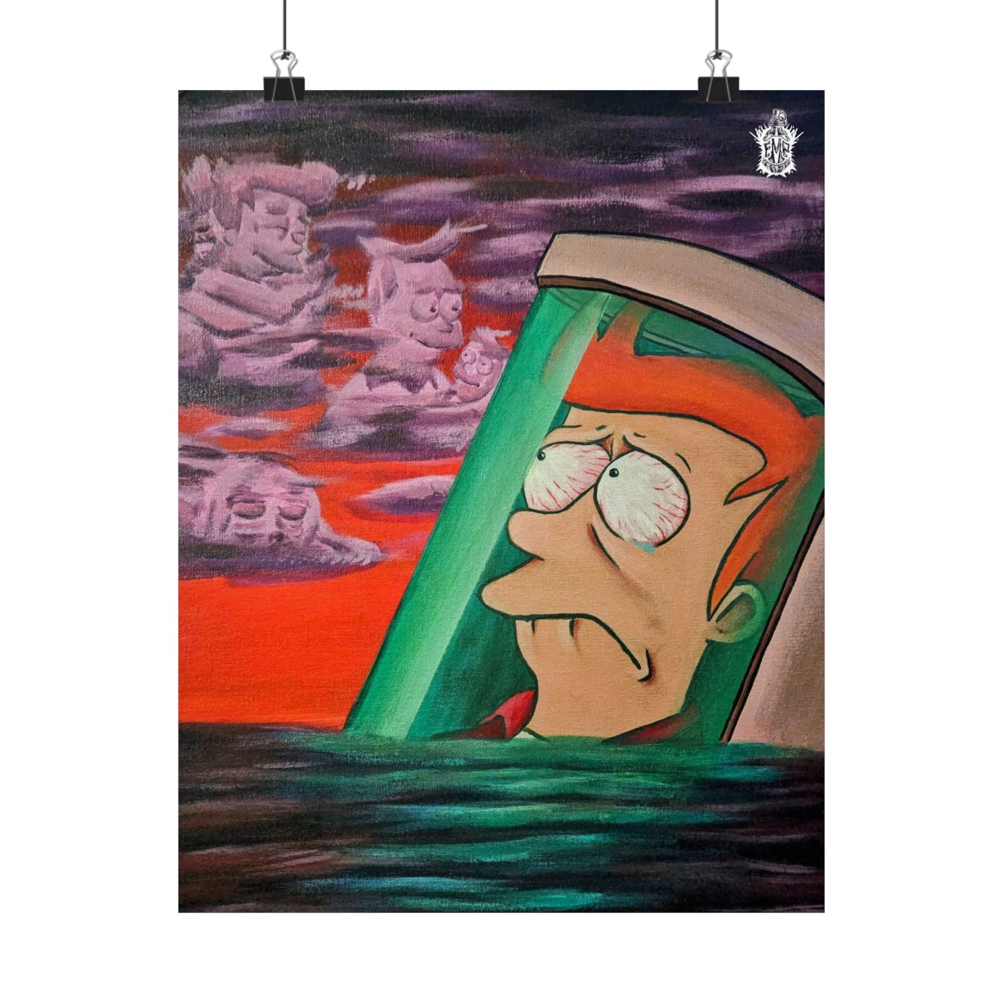 Missed Out - Melancholic Matte Vertical Poster