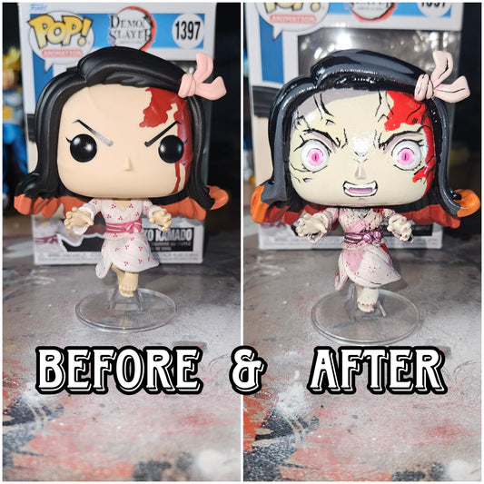 Demon Girl Repaint Figure
